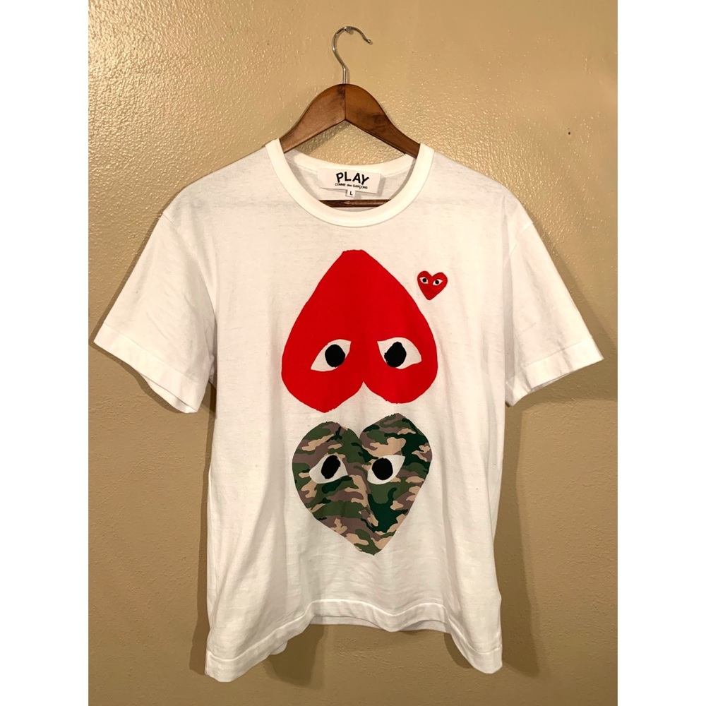 Comme Des Garçons Upside Down Camo Tee - Picture 2 of 4